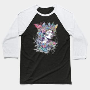Watercolor Fairy #5 Baseball T-Shirt